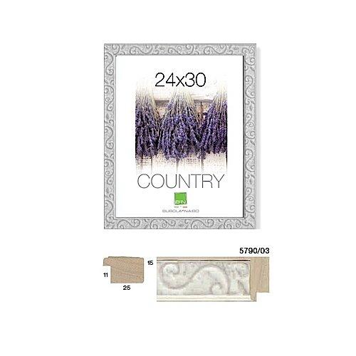 Bubola & Naibo Cornice legno (18x24cm) COUNTRY HAMILTON Bianco anticato 5790 03 06
