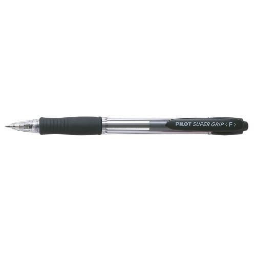 Pilot Penna sfera scatto SUPERGRIP tratto Fine - 0,7 mm Nero 3818006