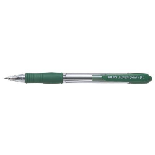 Pilot Penna sfera scatto SUPERGRIP tratto Fine - 0,7 mm Verde 3818037
