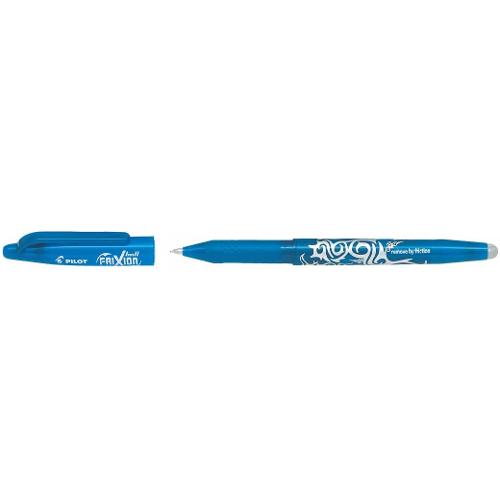 Pilot Penna cancellabile roller cappuccio tratto Medio - 0,7 mm Ball FRIXION Azzurro gel 3801466