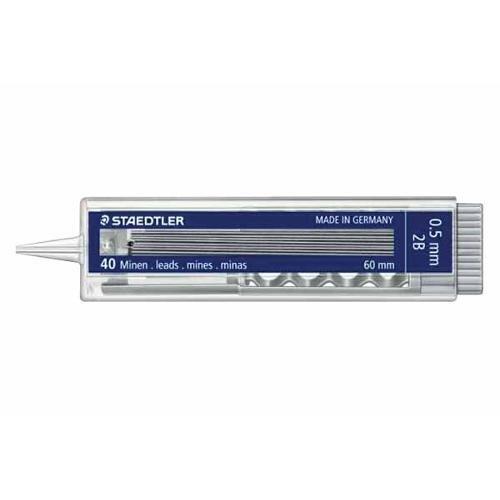 Staedtler Set mine grafite 40 pz 0,5 mm 25505HBBKD
