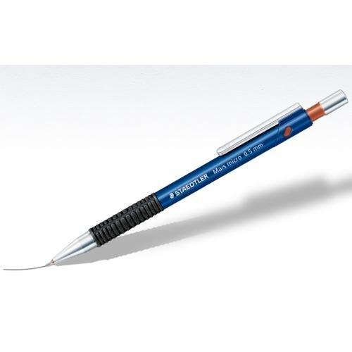 Staedtler Porta mine sezione tonda a scatto micro MARS blu mine non incluse 0,5 mm 05BKDA