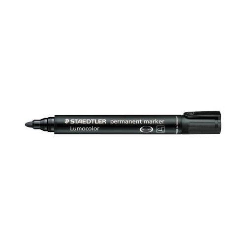 Staedtler Pennarello indelebile Nero tratto Grande - 2 mm Lumocolor 352 9BKDA