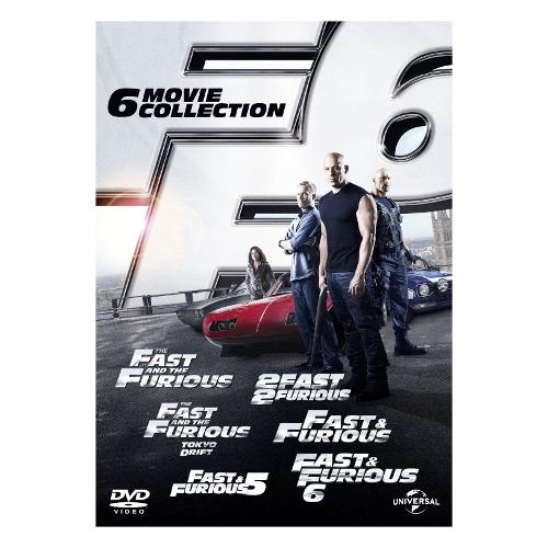 Universal Pictures DVD Fast & Furious 6 Movie Collection (6 Dvd) - Rob Cohen, Justin Lin, John Singleton 63205