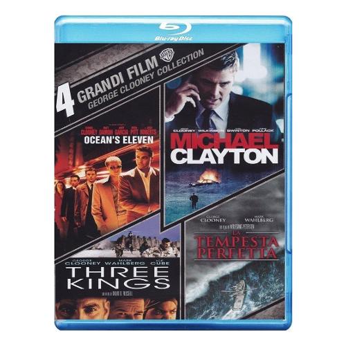 Warner Entertainment Blu Ray George Clooney 4 Grandi Film (4 Blu Ray) - Tony Gilroy, Wolfgang Petersen, David O. Russell, Steven Soderbergh 1000437668