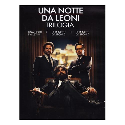 Warner Entertainment DVD Notte Da Leoni (Una) - La Trilogia (3 Dvd) - Todd Phillips 1000432176