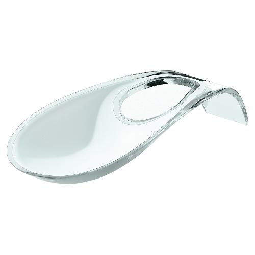 Guzzini Poggiamestoli (24x11cm) PREPARATION Trasparente e Bianco 28560000