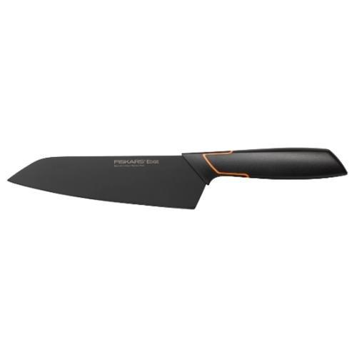 Fiskars Coltello santoku lama(17cm) Inox EDGE Nero 1003097
