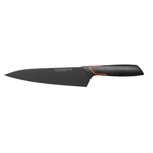 Fiskars Coltello cucina lama(19cm) Inox EDGE Nero 1003094