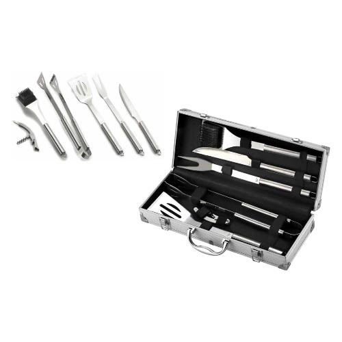 Set attrezzi barbecue 6 Pezzi Inox 06420