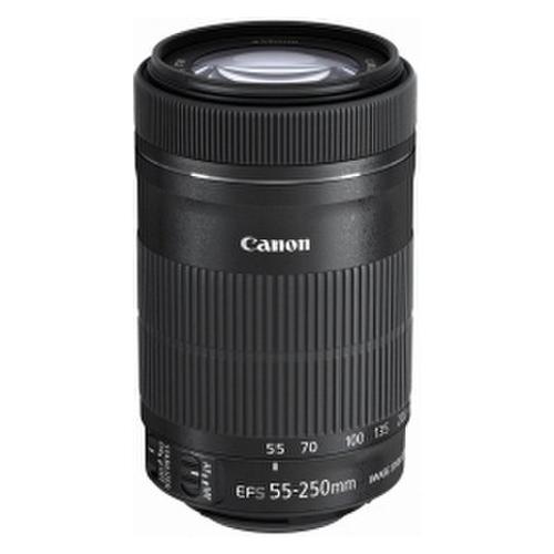 Canon Teleobiettivo EOS Ef S 55 250mm F 4 5.6 Is Stm Black 8546B005