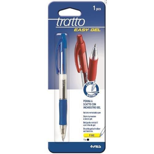 Fila Penna sfera scatto TRATTO EASYGEL tratto Fine - 0,5 mm Blu gel 068597B