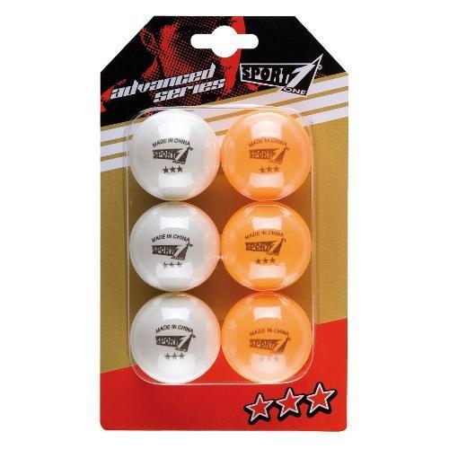 Mandelli Palline ping pong 3 Stars 6 pz SPORT ONE 703732
