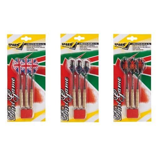 Mandelli Set freccette De Luxe 3 pz SPORT ONE Assortito 602608