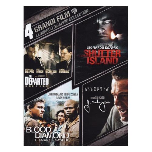 Warner Entertainment DVD Leonardo di Caprio 4 Grandi Film (4 Dvd) - Clint Eastwood, Martin Scorsese, Edward Zwick 4044