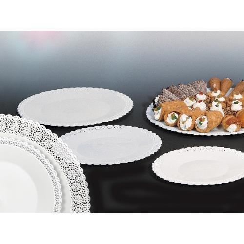 Cme Set vassoi 3 pz Plastica (28cm) Bianco