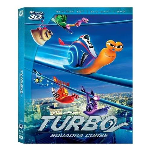 20th Century Fox Blu Ray Turbo (Blu Ray 3D+Blu Ray+Dvd) - David Soren 1000628357
