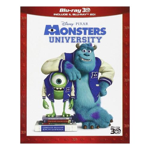 Walt Disney Blu Ray Monsters University (3D) (2 Blu Ray+Blu Ray 3D) - Dan Scanlon BIY0366202