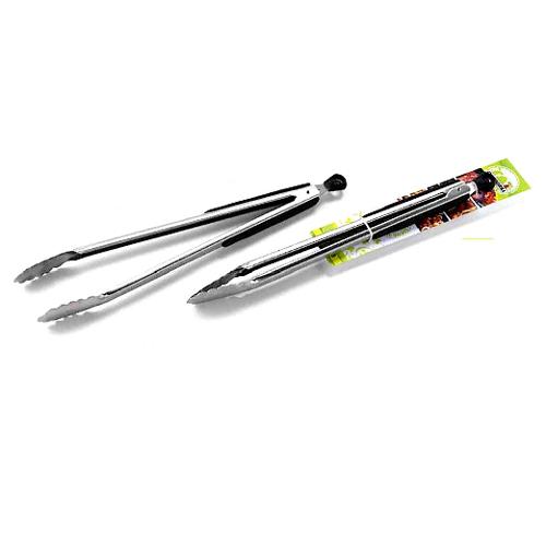 Ompagrill Pinza barbecue inox con bloccaggio (45cm) Cromo PI450