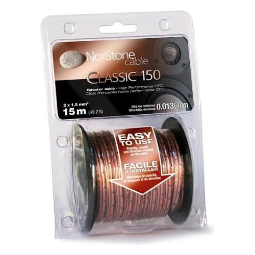 Norstone Cavo audio CLASSIC Cl150 Trasparente 15m