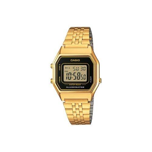 Casio Orologio COLLECTION Gold e Black LA680WEGA 1ER