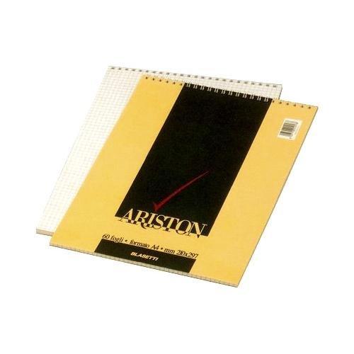 Blasetti Quaderno con spirale quadretti 5 mm A4 ARISTON 1088