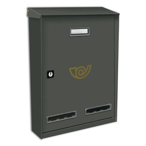 Alubox Cassetta posta con tettuccio SIRIO Grigio ghisa 29SIRIO VRGH