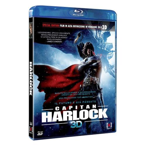 Warner Entertainment Blu Ray Capitan Harlock (3D) (Blu Ray 3D+Blu Ray) - Shinji Aramaki 1000486857