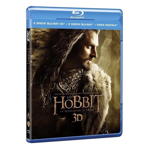 Warner Entertainment Blu Ray Hobbit (Lo) - La Desolazione Di Smaug (3D) (2 Blu-Ray 3D+2 Blu-Ray) - Peter Jackson 1000460383