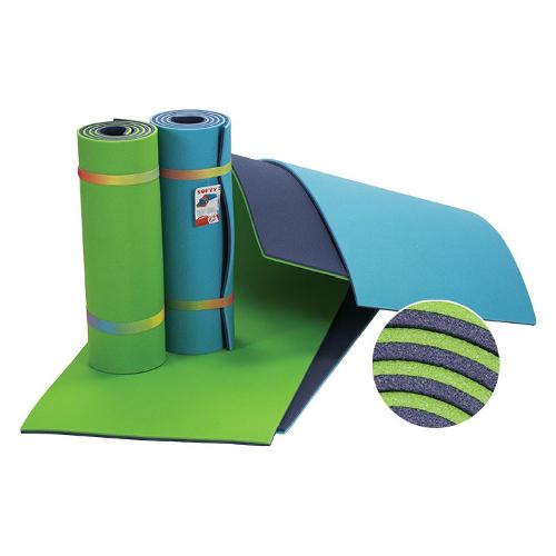 Campex Materassino fitness (180x55x1,2 cm) SOFTY maxi con elastici Assortito 454064