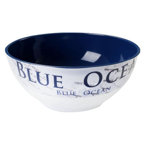 Brunner Scodella campeggio melamina (15cm) BLUE OCEAN Blu e Bianco 0830043N C8C