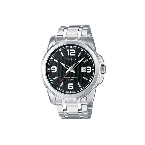 Casio Orologio COLLECTION Silver e Black MTP 1314PD 1AVEF