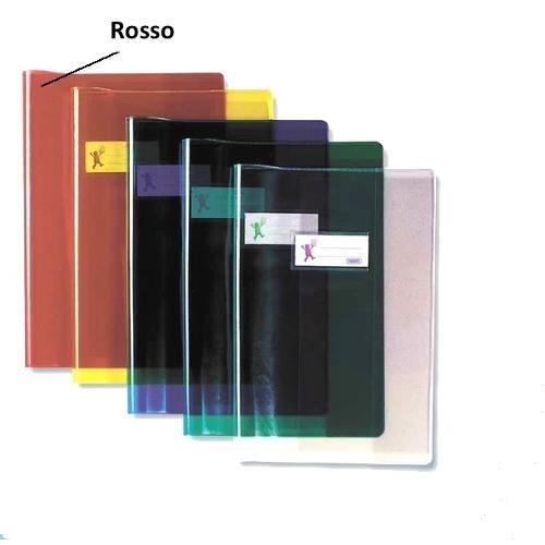 Favorit Copertina quaderni A4 Rosso trasparente 100460685