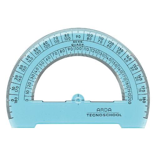 GONIOMETRO Ø 180° - centimetrato 10