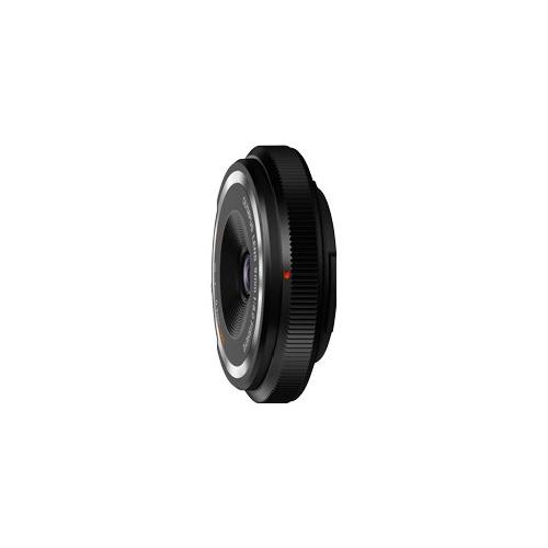 Olympus Fish Eye M.Zuiko 9mm F8 Fish Eye Body Cap Lens Black BCL 0980 BLK