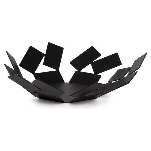 Alessi Cestino tavola Acciaio (24x23cm) LA STANZA DELLO SCIROCCO Nero MT01 B