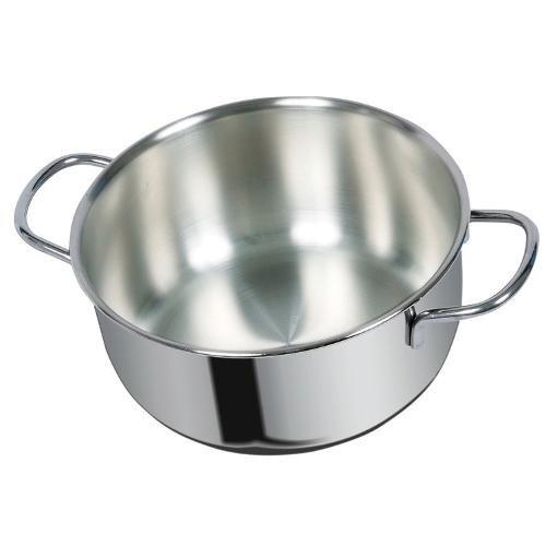 Metalsomma Casseruola Inox (28cm) fonda DUNE Cromo lucido 305 28