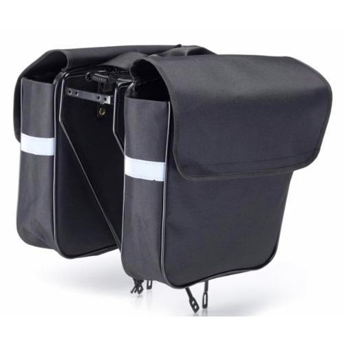 Bonin Borsa bici Posteriore Doppia Laterale Nero CVB465