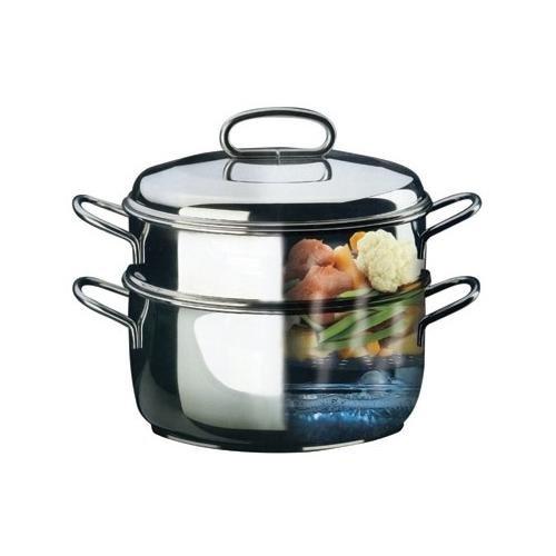 Metalsomma Vaporiera Inox (22cm) Cromo lucido 680 22