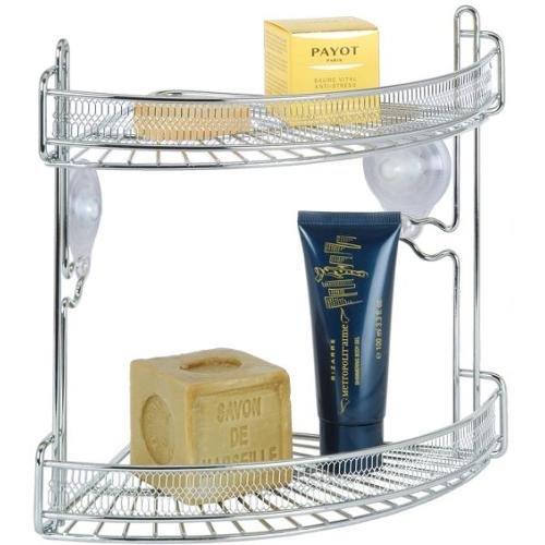 Artex Cestello box doccia FLOWER Angolare Cromo (22x22x27 cm) 221632