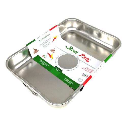 Steel Pan Rostiera Inox (25cm) Silver 11160