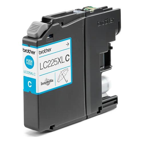 Brother Cartuccia stampante Set Ombrello Ciano LC225XLC