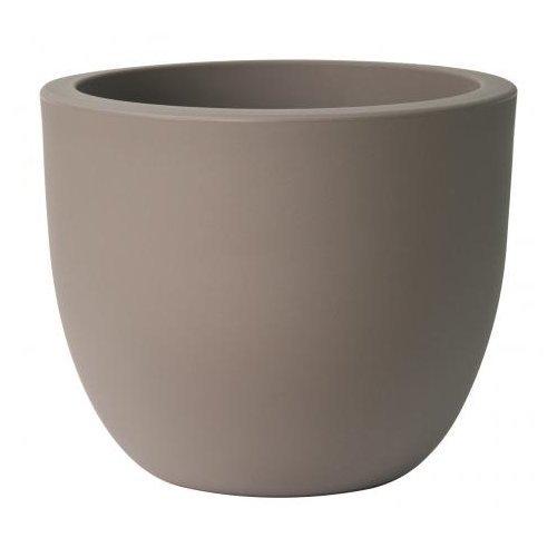 Euro 3 Plast Vaso piante tondo ETRIA grigio (44x36 cm) 2862 G9