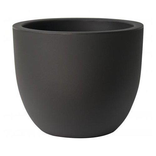 Euro 3 Plast Vaso piante tondo ETRIA nero (34x28 cm) 2861 87