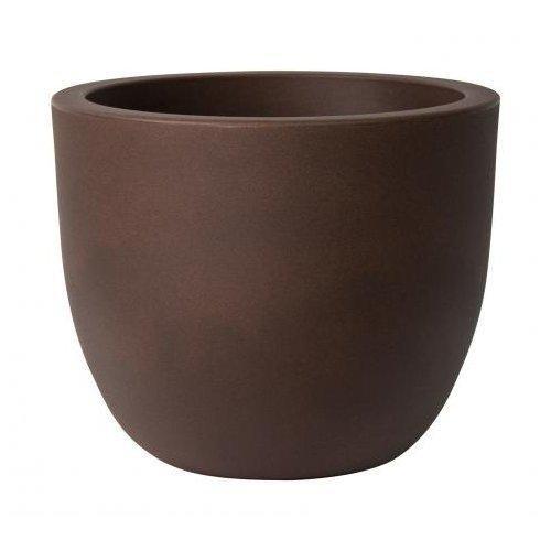 Euro 3 Plast Vaso piante tondo ETRIA ruggine (34x28 cm) 2861 E5