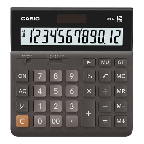 Casio Calcolatrice da tavolo DH SERIES Black DH 12BK