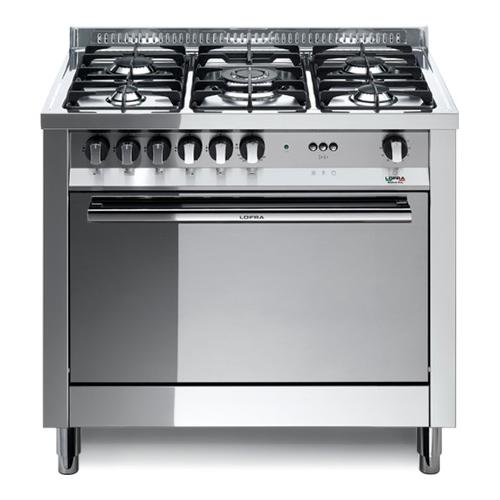 Lofra Cucina gas 5 zone MAXIMA Mg96Mf C Inox classe A (2021) 60060045 (90x60x90,5cm)