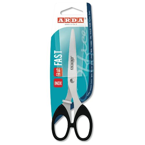 Arda Forbice ufficio (16cm) Fast Nero FD1601