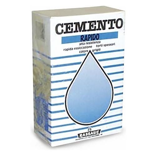Rassasie Cemento Rapido in polvere Grigio scatola 1,0 kg RA130K