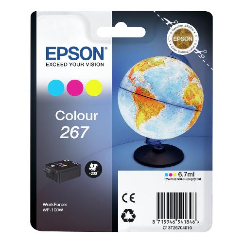 Epson Cartuccia stampante Serie Mappamondo Colore 267 C13T26704020